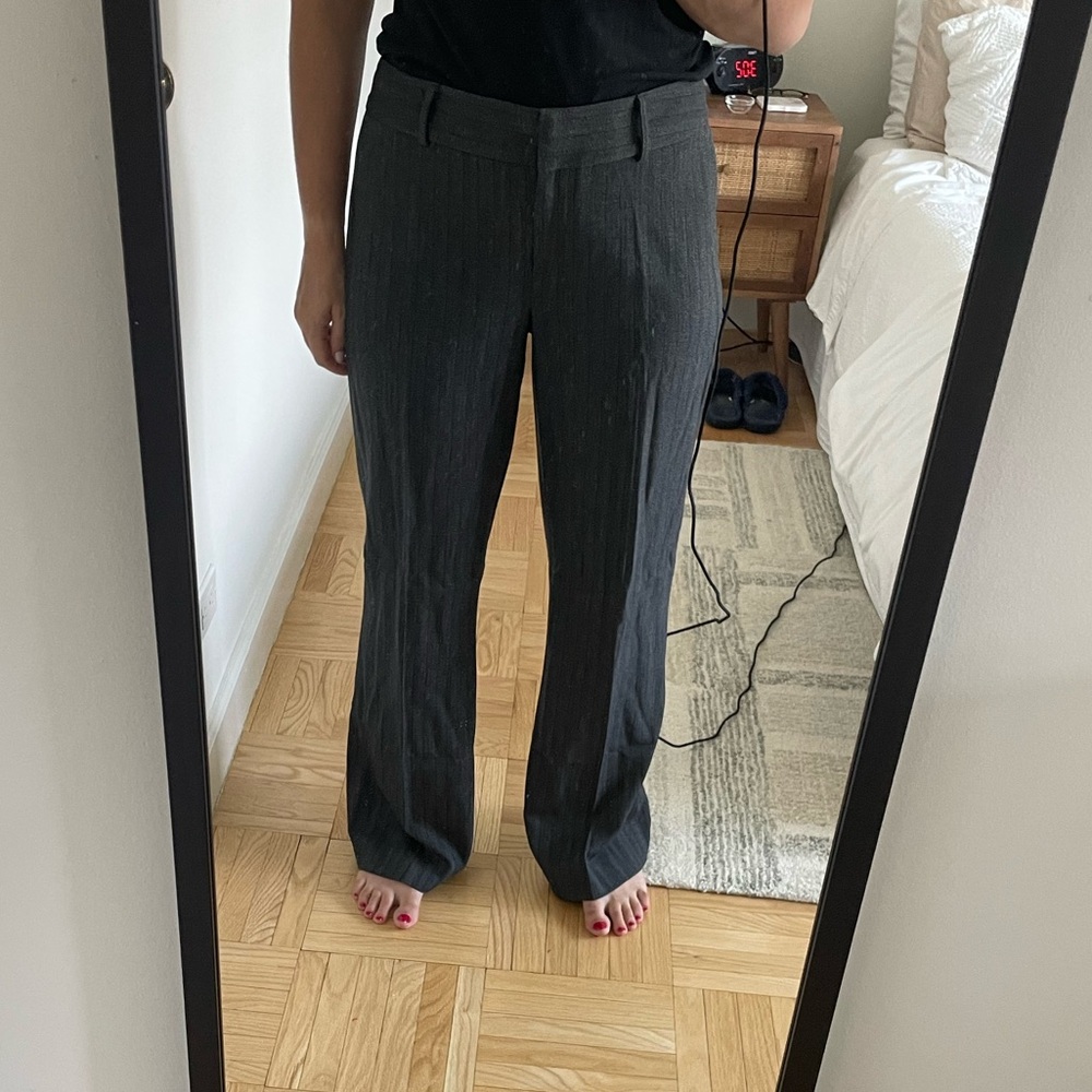 Alfani - Grey pinstripe trousers